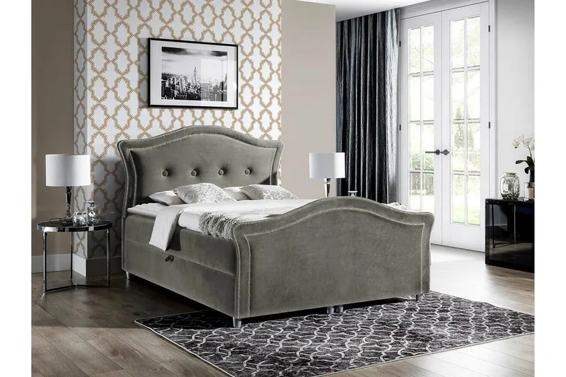 Jenkkisänky Boisdale 140x200 cm - Huonekalut - Sänky - Jenkkisängyt