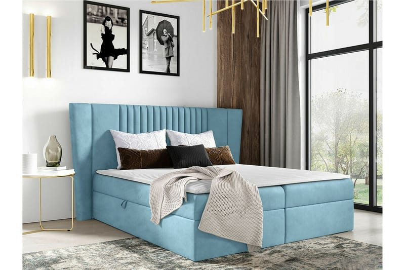 Jenkkisänky Boisdale 160x200 cm - Huonekalut - Sänky - Jenkkisängyt