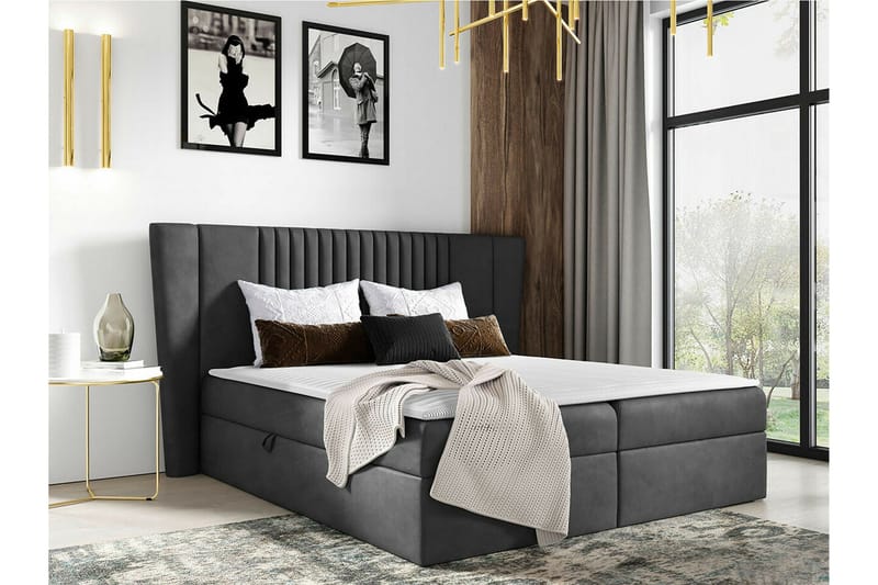 Jenkkisänky Boisdale 160x200 cm - Huonekalut - Sänky - Jenkkisängyt