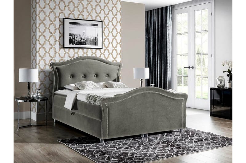 Jenkkisänky Boisdale 160x200 cm - Huonekalut - Sänky - Jenkkisängyt