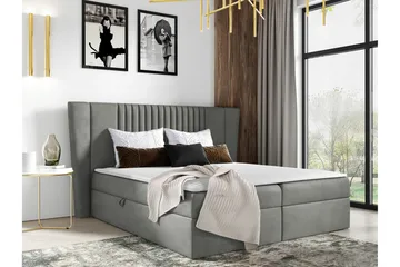Jenkkisänky Boisdale 200x200 cm - Huonekalut - Sänky - Jenkkisängyt