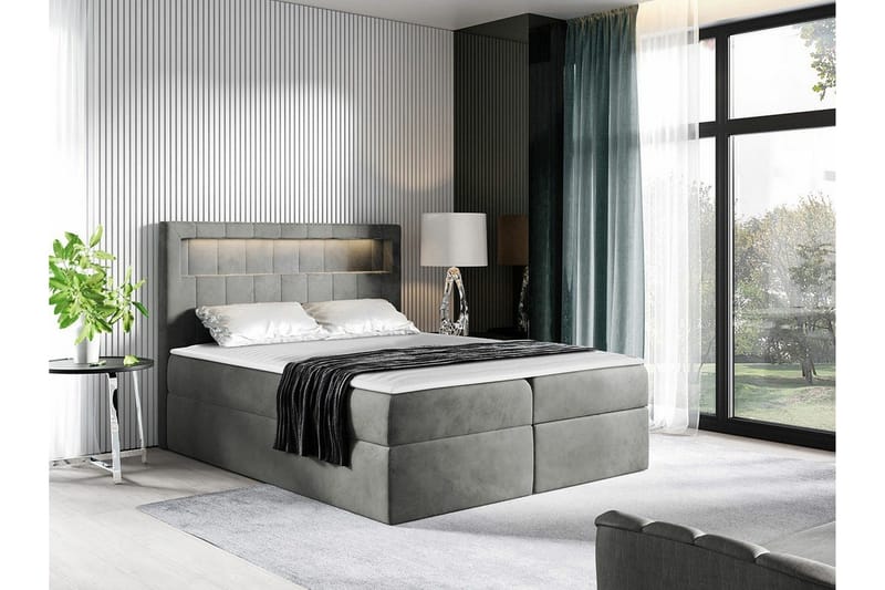 Jenkkisänky Boisdale 200x200 cm - Huonekalut - Sänky - Jenkkisängyt