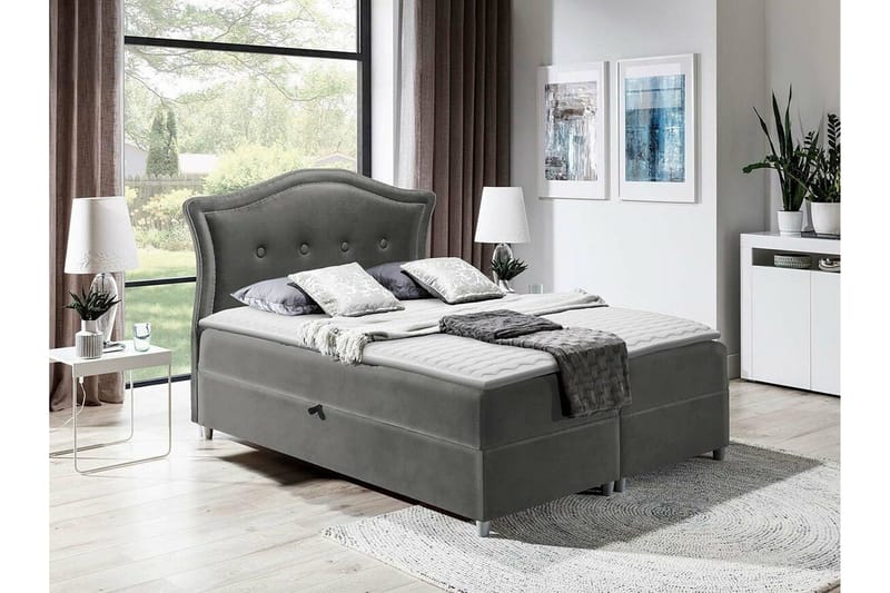 Jenkkisänky Boisdale 200x200 cm - Huonekalut - Sänky - Jenkkisängyt