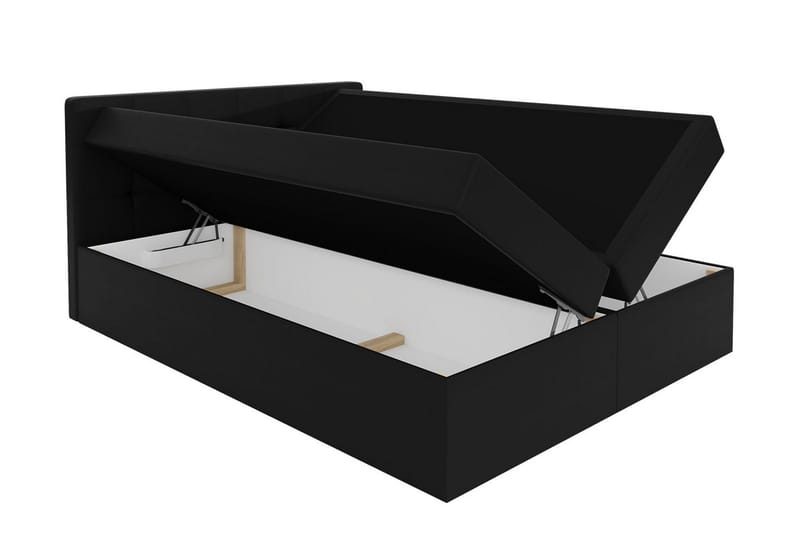 Jenkkisänky Bruvold 160x200 cm - Valkoinen - Huonekalut - Sänky - Jenkkisängyt