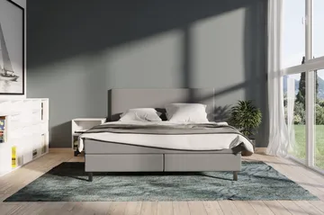Jenkkisänky Choice No 2 180x200 - Vaaleanharmaa - Huonekalut - Sänky - Jenkkisängyt