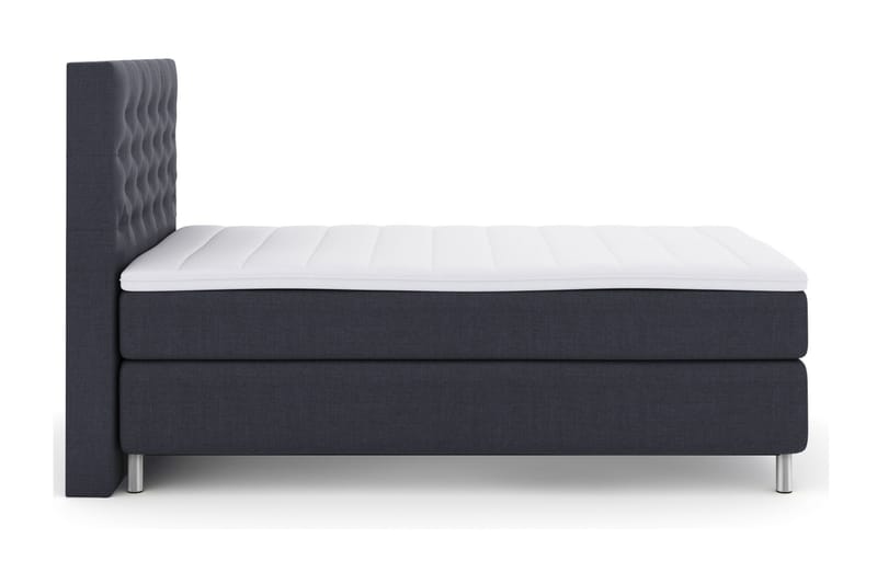 Jenkkisänky Choice No 3 120x200 Kova - Sininen/Metalli - Huonekalut - Sänky - Jenkkisängyt