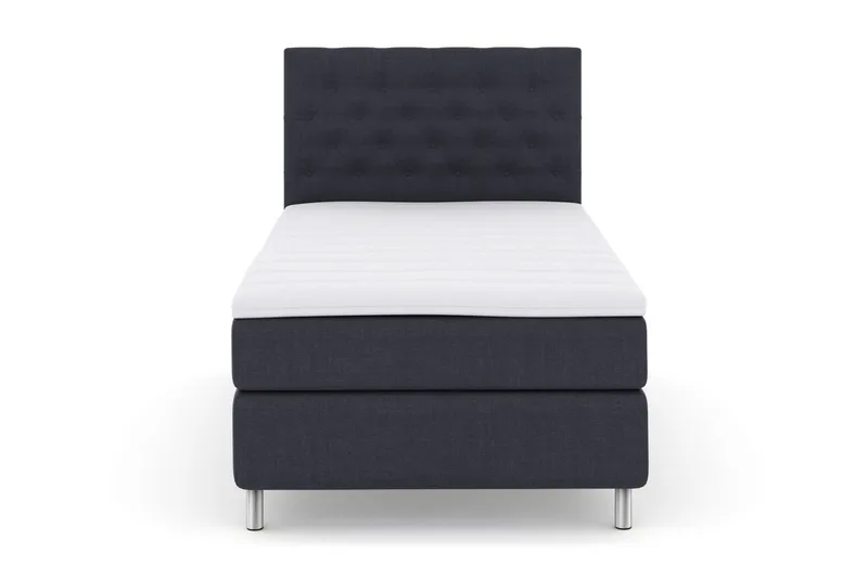 Jenkkisänky Choice No 3 120x200 Kova - Sininen/Metalli - Huonekalut - Sänky - Yhden hengen sängyt