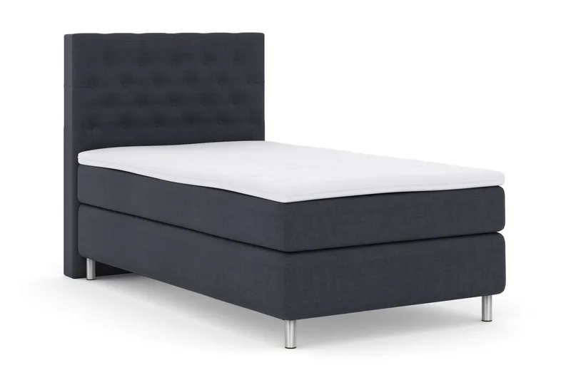 Jenkkisänky Choice No 3 120x200 Kova - Sininen/Metalli - Huonekalut - Sänky - Yhden hengen sängyt