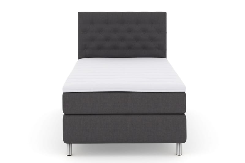 Jenkkisänky Choice No 3 120x200 Kova - Tummanharmaa/Metalli - Huonekalut - Sänky - Jenkkisängyt