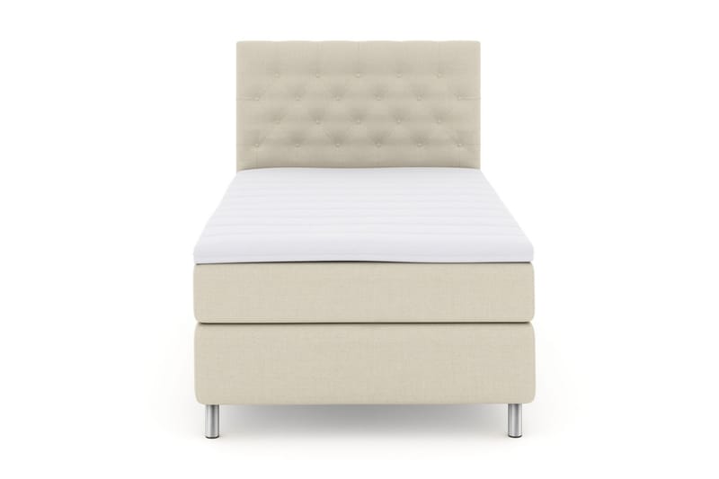 Jenkkisänky Choice No 3 120x200 Medium - Beige/Metalli - Huonekalut - Sänky - Jenkkisängyt