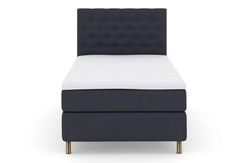 Jenkkisänky Choice No 3 120x200 Medium - Sininen/Kupari - Huonekalut - Sänky - Yhden hengen sängyt