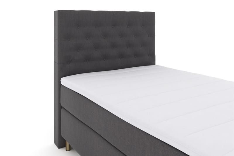 Jenkkisänky Choice No 3 120x200 Medium - Tummanharmaa/Kupari - Huonekalut - Sänky - Jenkkisängyt