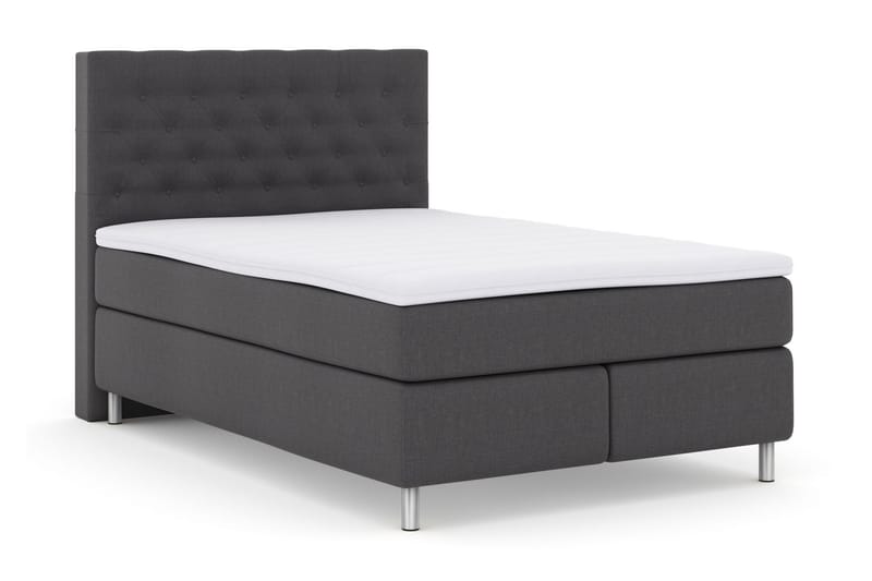 Jenkkisänky Choice No 3 140x200 Kova - Tummanharmaa/Metalli - Huonekalut - Sänky - Jenkkisängyt