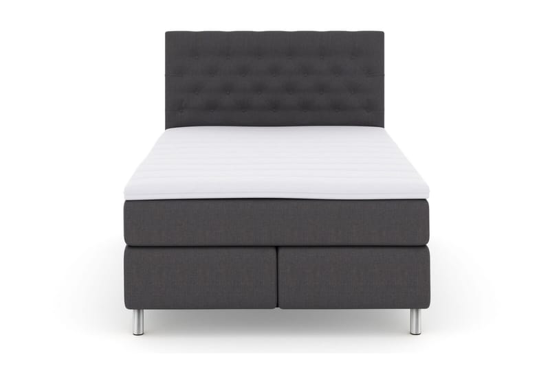 Jenkkisänky Choice No 3 140x200 Kova - Tummanharmaa/Metalli - Huonekalut - Sänky - Parisänky