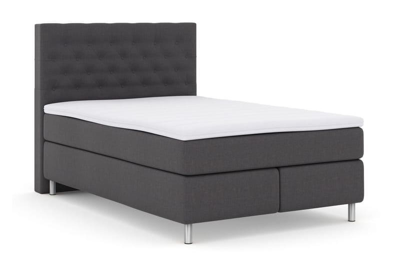 Jenkkisänky Choice No 3 140x200 Kova - Tummanharmaa/Metalli - Huonekalut - Sänky - Parisänky