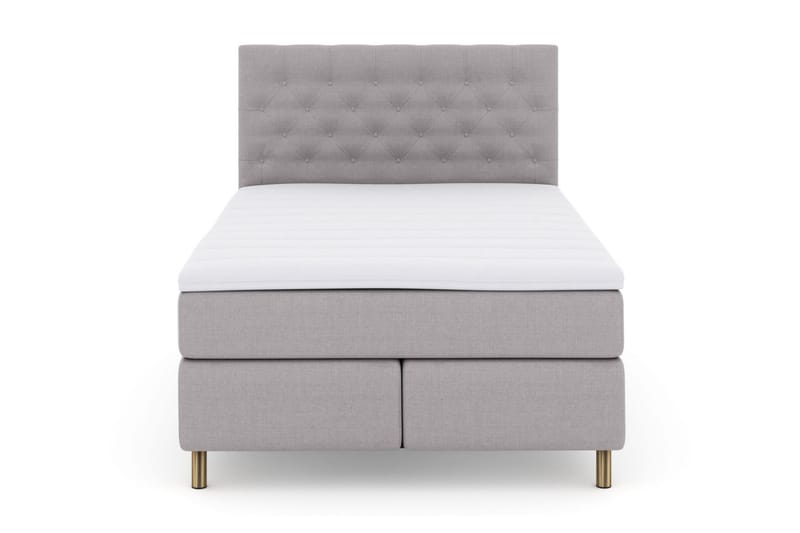 Jenkkisänky Choice No 3 140x200 Kova/Medium - Vaaleanharmaa/Kupari - Huonekalut - Sänky - Jenkkisängyt