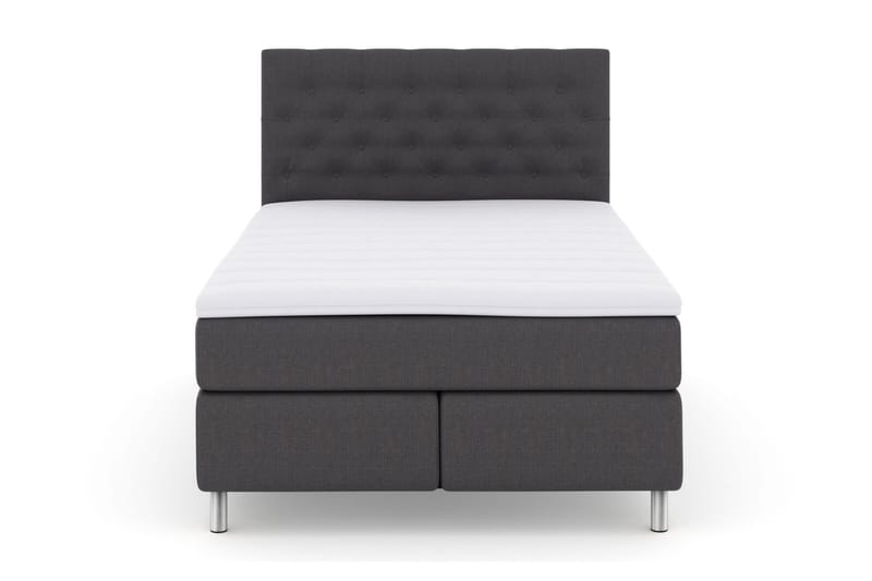 Jenkkisänky Choice No 3 140x200 Medium - Tummanharmaa/Metalli - Huonekalut - Sänky - Parisänky