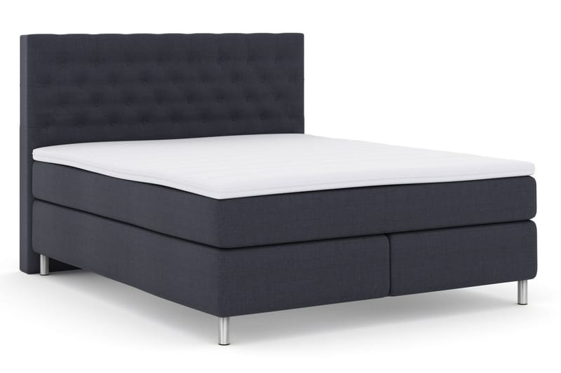 Jenkkisänky Choice No 3 180x200 Kova/Medium - Sininen/Metalli - Huonekalut - Sänky - Jenkkisängyt