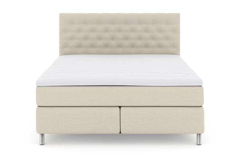 Jenkkisänky Choice No 3 210x210 Kova - Beige/Metalli - Huonekalut - Sänky - Parisänky