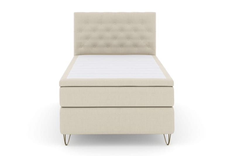 Jenkkisänky Choice No 4 120x200 Kova, Beige/Metalli V-malli