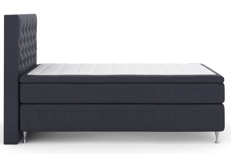 Jenkkisänky Choice No 4 120x200 Kova - Sininen/Hopea - Huonekalut - Sänky - Yhden hengen sängyt