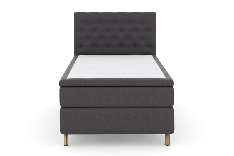 Jenkkisänky Choice No 4 120x200 Medium - Tummanharmaa/Kupari - Huonekalut - Sänky - Jenkkisängyt