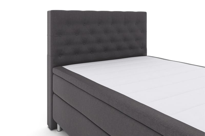 Jenkkisänky Choice No 4 140x200 Kova - Tummanharmaa/Metalli - Huonekalut - Sänky - Parisänky