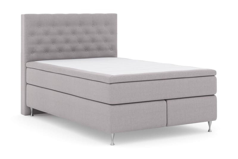 Jenkkisänky Choice No 4 140x200 Kova/Medium - Vaaleanharmaa/Hopea - Huonekalut - Sänky - Jenkkisängyt