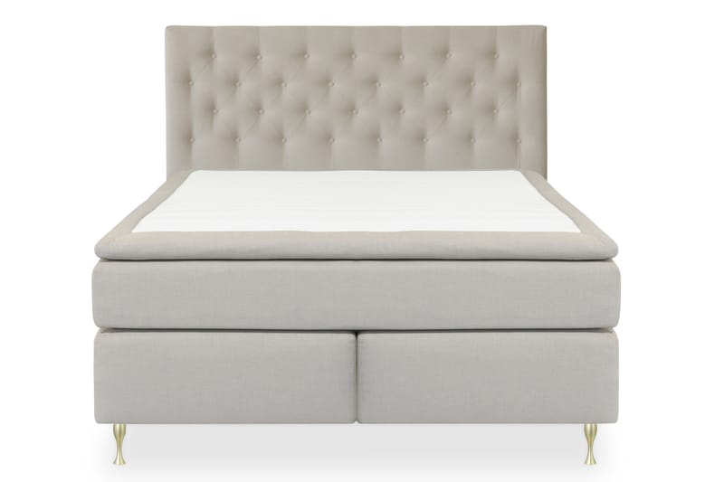 Jenkkisänky Choice No 4 180x200 Kova - Beige/Kulta - Huonekalut - Sänky - Jenkkisängyt