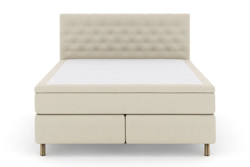 Jenkkisänky Choice No 4 180x200 Kova, Beige/Kupari