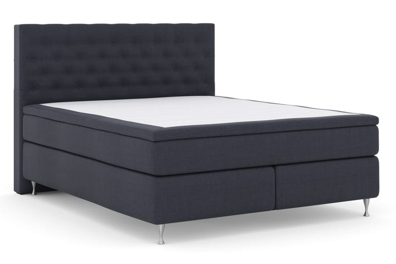 Jenkkisänky Choice No 4 180x200 Kova/Medium - Sininen/Hopea - Huonekalut - Sänky - Jenkkisängyt
