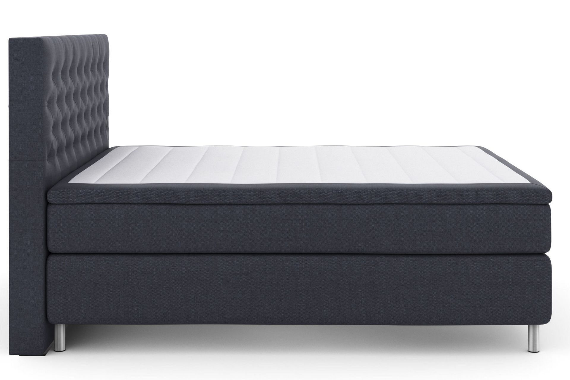 Jenkkisänky Choice No 4 180x200 Kova/Medium - Sininen/Metalli - Huonekalut - Sänky - Jenkkisängyt