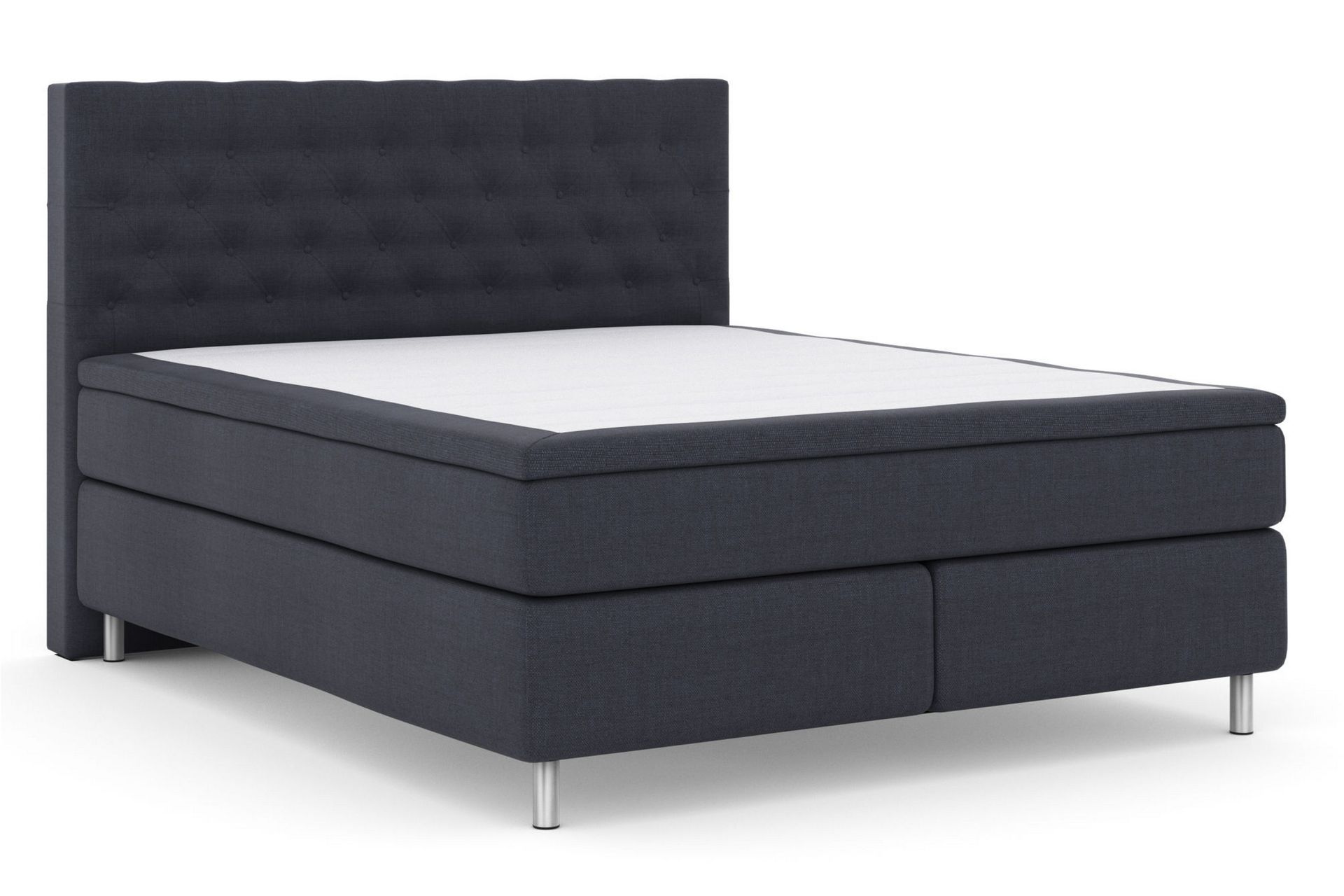 Jenkkisänky Choice No 4 180x200 Kova/Medium - Sininen/Metalli - Huonekalut - Sänky - Jenkkisängyt