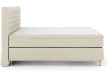 Jenkkisänky Choice No 4 210x210 Kova - Beige/Hopea - Huonekalut - Sänky - Parisänky
