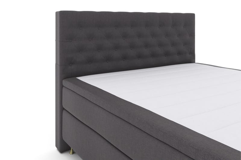Jenkkisänky Choice No 4 210x210 Medium - Tummanharmaa/Kulta - Huonekalut - Sänky - Parisänky