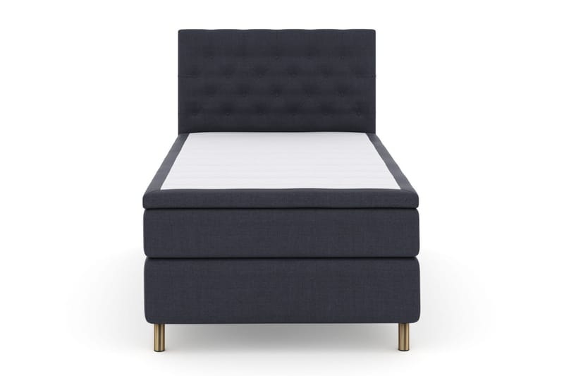 Jenkkis�änky Choice No 5 120x200 Kova Lateksi - Sininen/Kupari - Huonekalut - Sänky - Jenkkisängyt