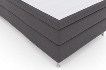 Jenkkisänky Choice No 5 120x200 Kova Watergel - Tummanharmaa/Hopea - Huonekalut - Sänky - Jenkkisängyt