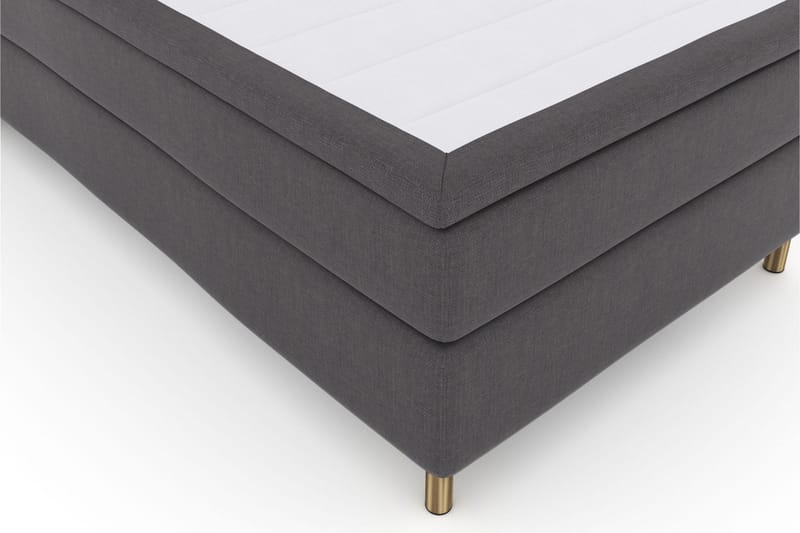 Jenkkisänky Choice No 5 120x200 Kova Watergel - Tummanharmaa/Kupari - Huonekalut - Sänky - Jenkkisängyt