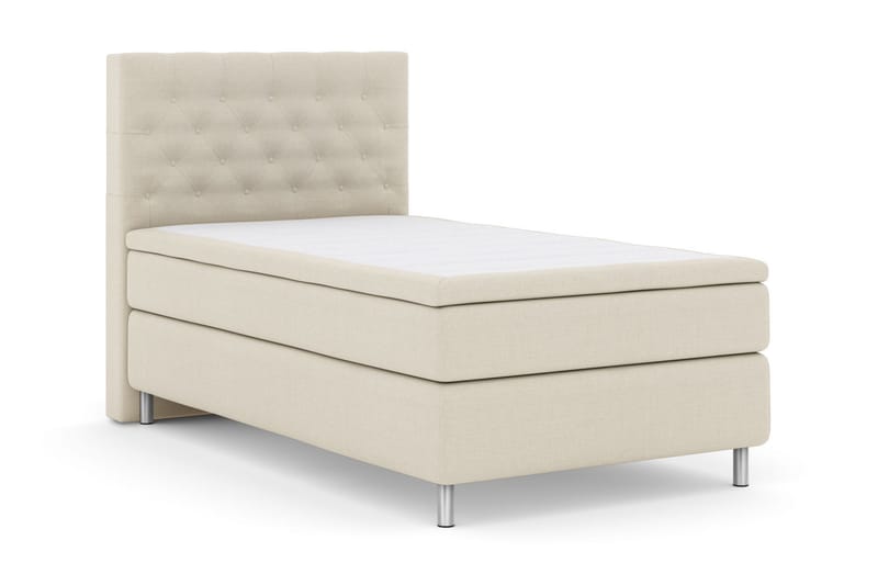 Jenkkisänky Choice No 5 120x200 Medium Watergel - Beige/Metalli - Huonekalut - Sänky - Yhden hengen sängyt