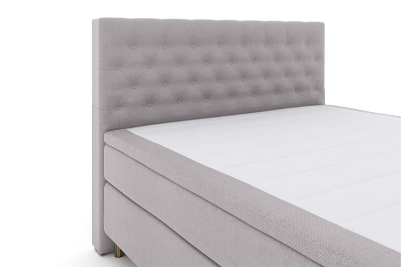 Jenkkisänky Choice No 5 160x200 Kova Lateksi - Vaaleanharmaa/Kupari - Huonekalut - Sänky - Jenkkisängyt