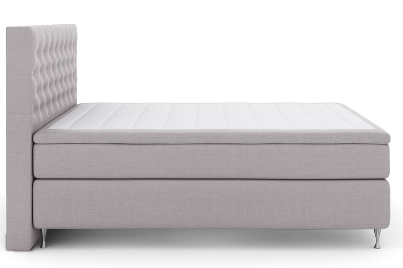 Jenkkisänky Choice No 5 160x200 Kova Watergel - Vaaleanharmaa/Hopea - Huonekalut - Sänky - Jenkkisängyt
