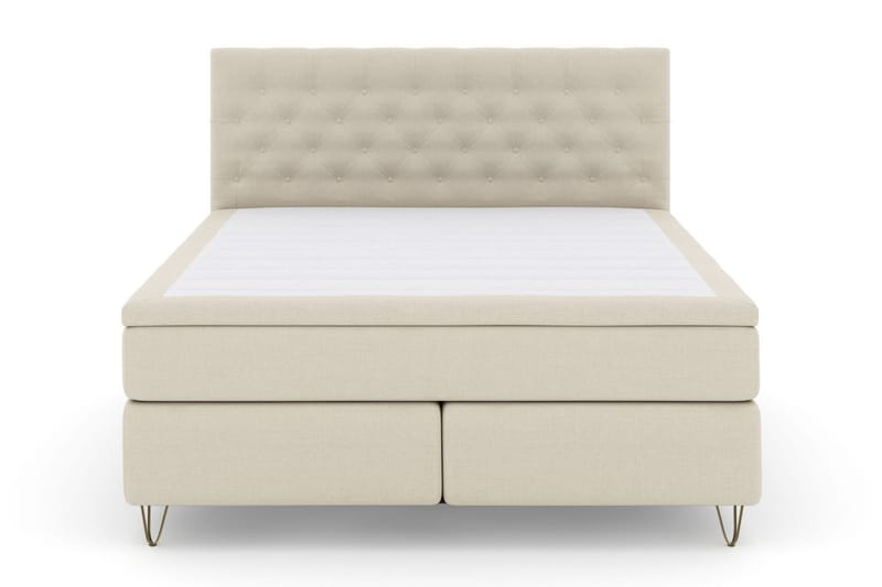 Jenkkisänky Choice No 5 180x200 Medium Lateksi - Beige/Metalli V-malli - Huonekalut - Sänky - Parisänky