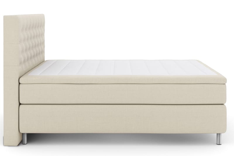 Jenkkisänky Choice No 5 210x210 Kova/Medium Watergel - Beige/Metalli - Huonekalut - Sänky - Jenkkisängyt