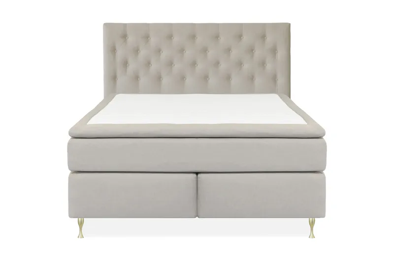 Jenkkisänky Choice No 5 210x210 Medium Watergel - Beige/Kulta - Huonekalut - Sänky - Jenkkisängyt