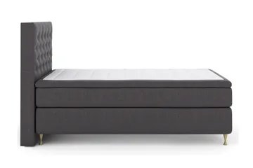 Jenkkisänky Choice No 6 120x200 Kova Memory/Pussi - Tummanharmaa - Huonekalut - Sänky - Jenkkisängyt