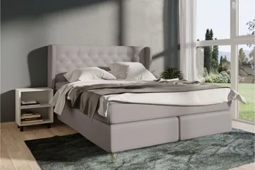 Jenkkisänky Choice No 6 120x200 Kova Watergel - Vaaleanharmaa - Huonekalut - Sänky - Jenkkisängyt