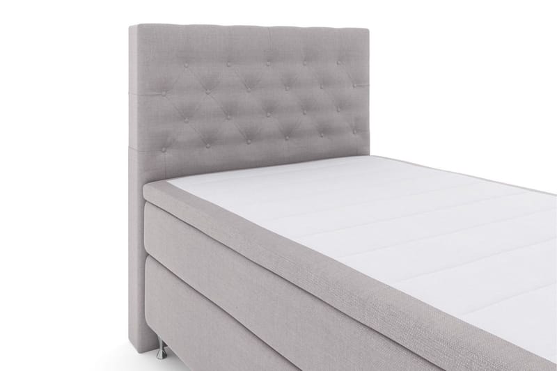 Jenkkisänky Choice No 6 120x200 Kova Watergel - Vaaleanharmaa/Hopea - Huonekalut - Sänky - Yhden hengen sängyt