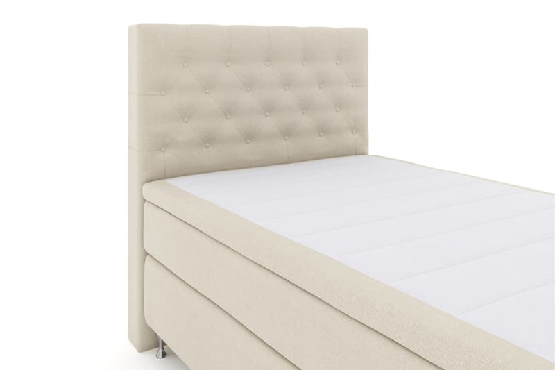 Jenkkisänky Choice No 6 120x200 Medium Memory/Pussi - Beige/Hopea - Huonekalut - Sänky - Yhden hengen sängyt