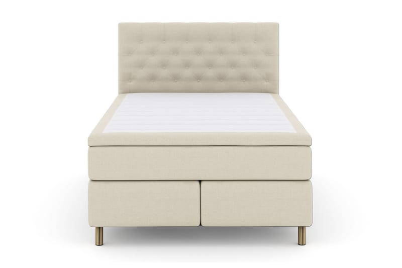 Jenkkisänky Choice No 6 140x200 Kova Lateksi/Memory - Beige/Kupari - Huonekalut - Sänky - Jenkkisängyt