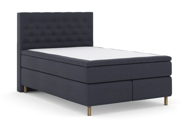 Jenkkisänky Choice No 6 140x200 Kova Watergel - Sininen/Metalli - Huonekalut - Sänky - Jenkkisängyt